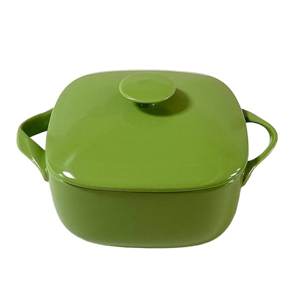 VINTAGE LINDT STYMEIST RSO BRIGHTS SMALL SQUARE COVERED BAKER GREEN, NEW IN BOX - Picture 1 of 9